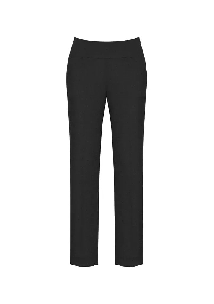 Biz Corporates Womens Bandless Slim Leg Pant 10121 - Flash Uniforms
